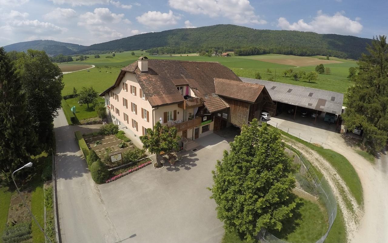 Hotel-Gite Rural A 3 Km De Delemont Courcelon Buitenkant foto