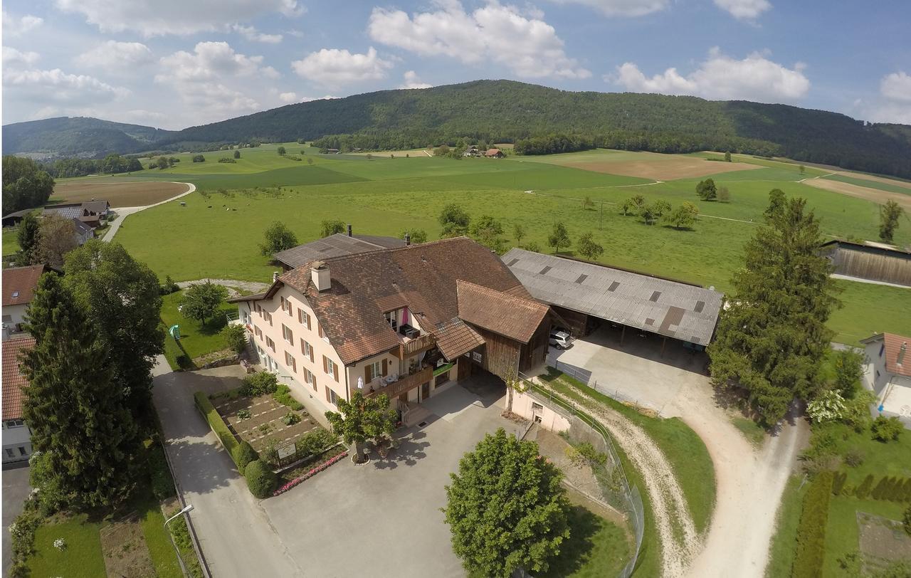 Hotel-Gite Rural A 3 Km De Delemont Courcelon Buitenkant foto